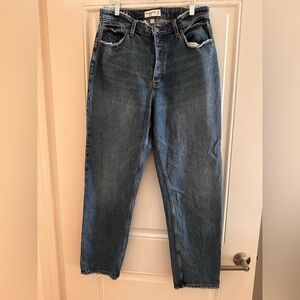 Abercrombie High Rise Dad Jeans, Curve love fit.